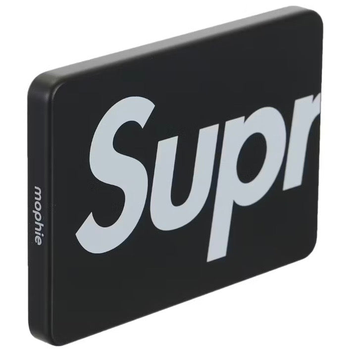 Supreme x Mophie QI2 Powerstation 日本未発売 Supreme x Mophie Qi2 Powerstation SS26 Black Brand New | United Kicks