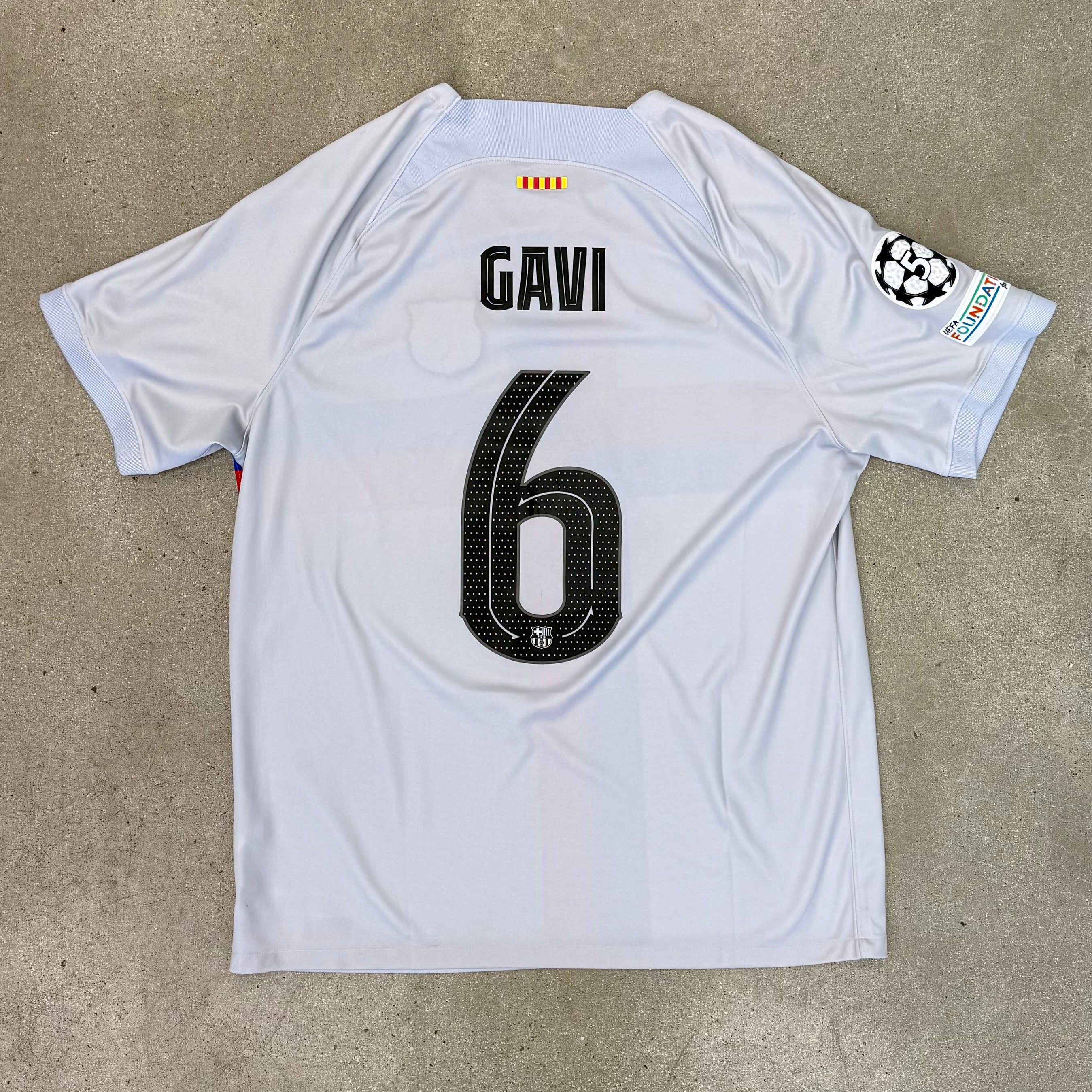 Nike FC Barcelona 22/23 Third Kit Gavi Jersey - Pre-Owned | Size
