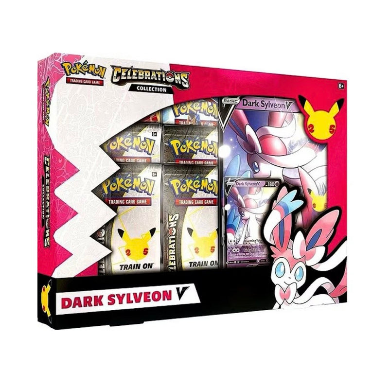 Pokémon TCG 25th Anniversary Celebrations V Box Dark Sylveon V