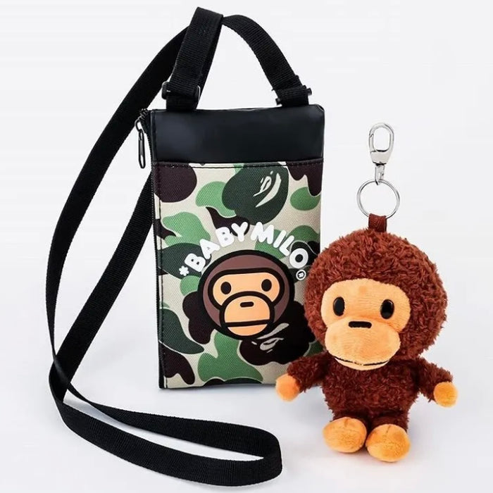 A Bathing Ape Camo Smartphone Shoulder Bag Pochette 15th Anniversary