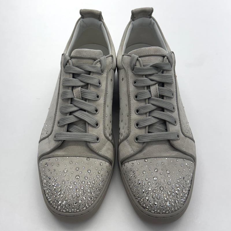 Christiam Louboutin Degralouis Junior Crystal Embellished Sneaker