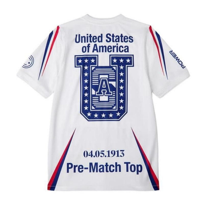 Nike USA x V.A.A. Academy Pro Short-Sleeve Top 'White/Deep Royal Blue'