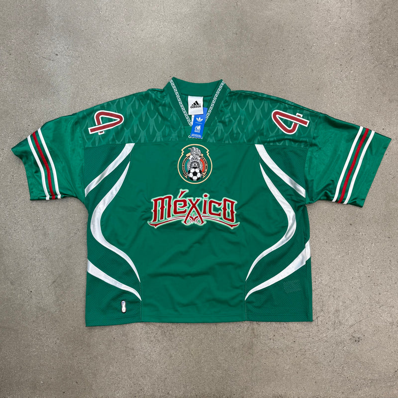 Adidas Bringbacks Remixed Mexico Jersey – Bold Green