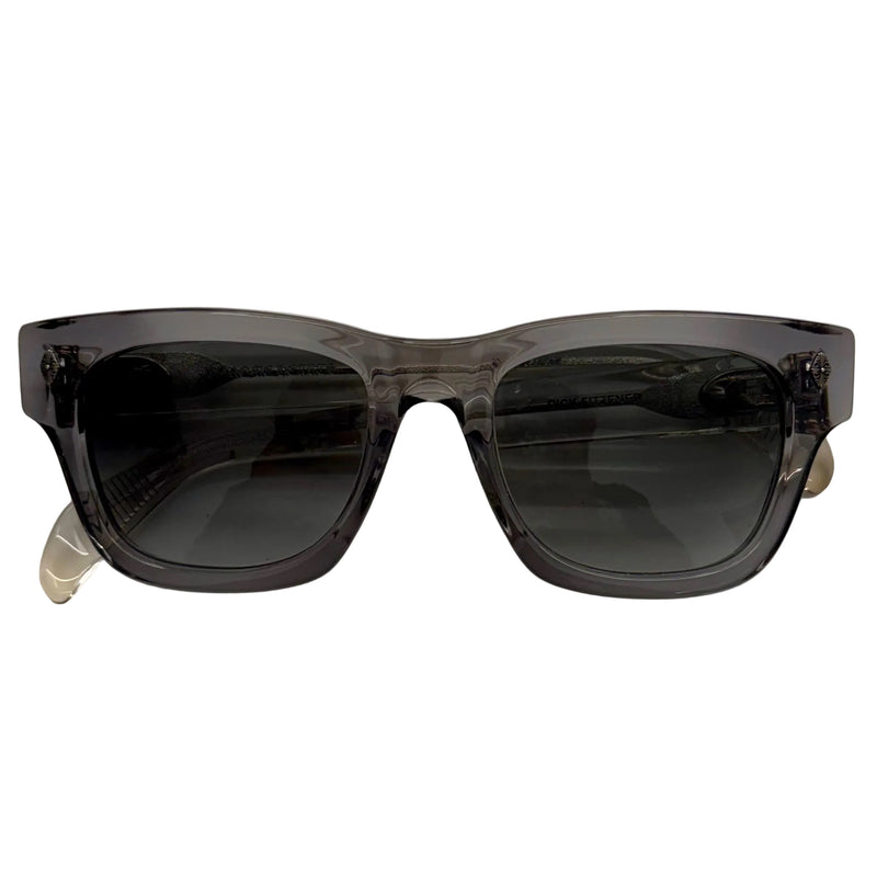 Chrome Hearts Dick Fitzener Wayfarer Sunglasses Graphite Grey