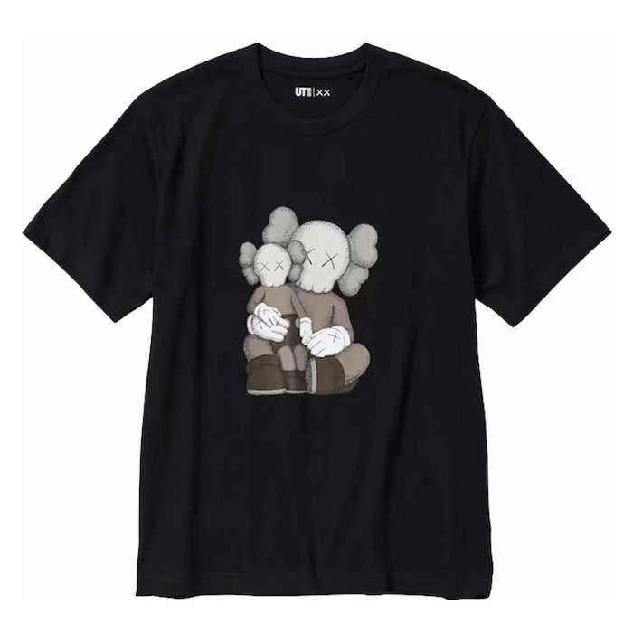 KAWS X Uniqlo UT Short Sleeve Graphic T-Shirt (Asia Sizing) Black