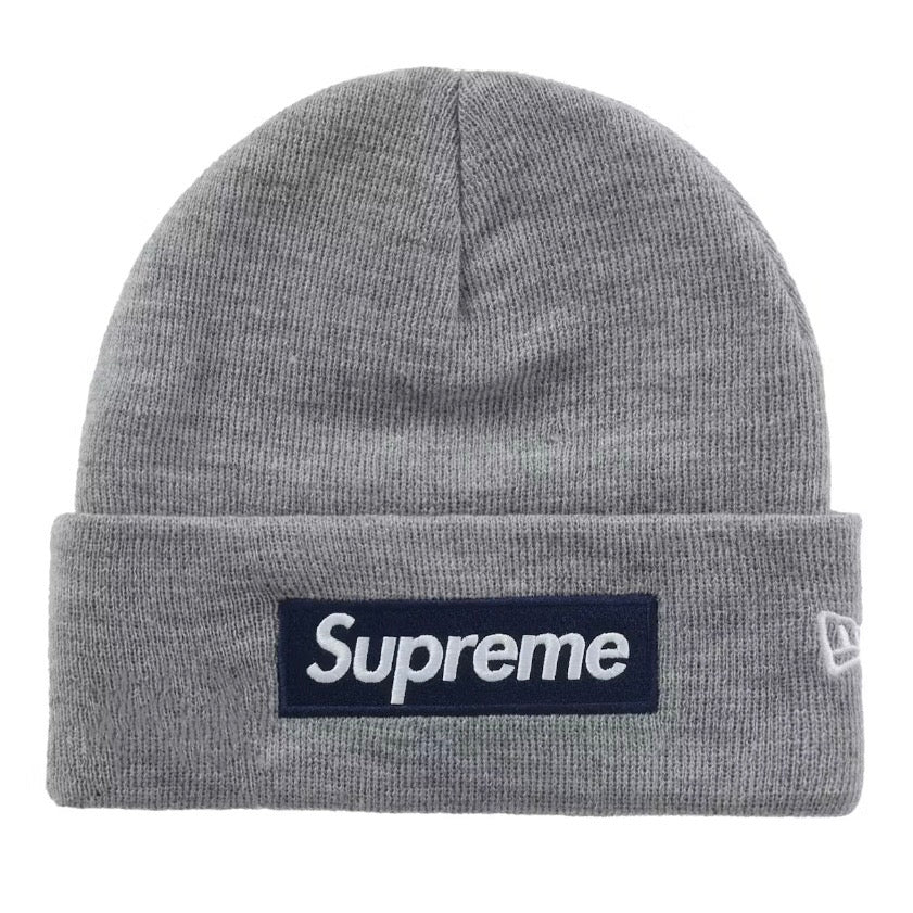 Supreme Box Logo Beanie (25FW) グレー Supreme New Era Box Logo Beanie FW25 Heather Grey | Limited