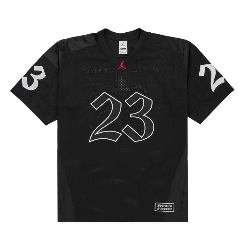 Supreme Jordan Jersey 黒　L Supreme x Jordan Jersey SS26 Black Brand New Medium | United Kicks