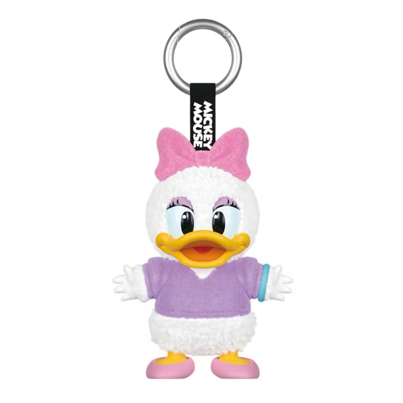 Pop Mart Disney Mickey Family Together Series Daisy Plush Keychain
