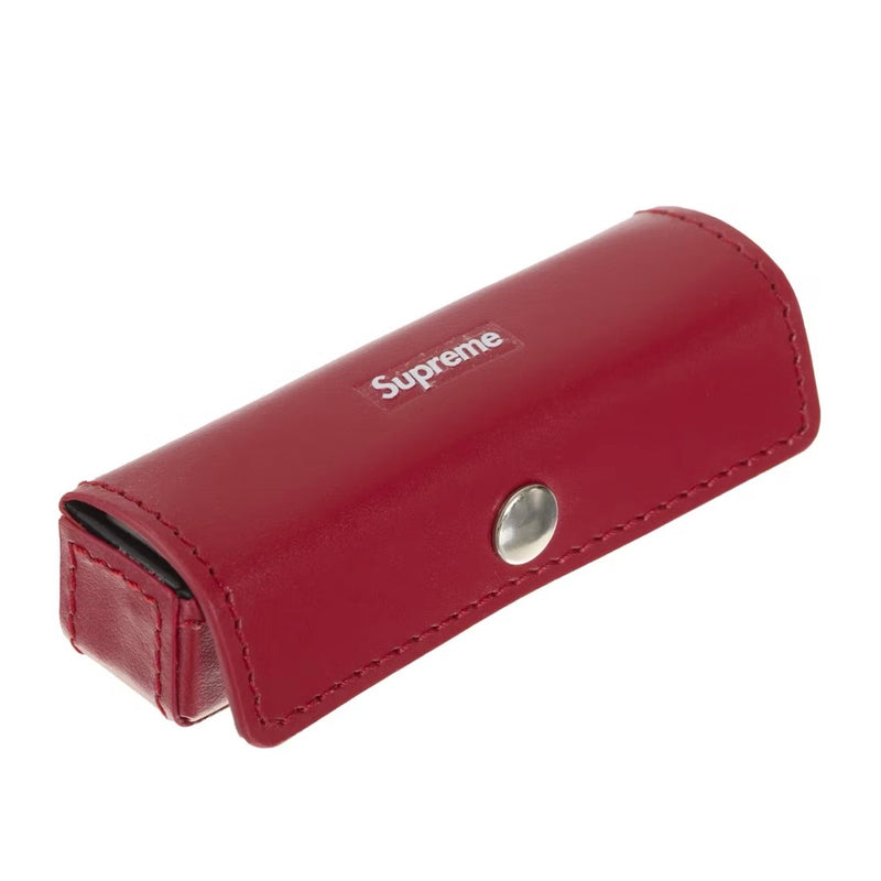 Supreme Leather Dice Set Red