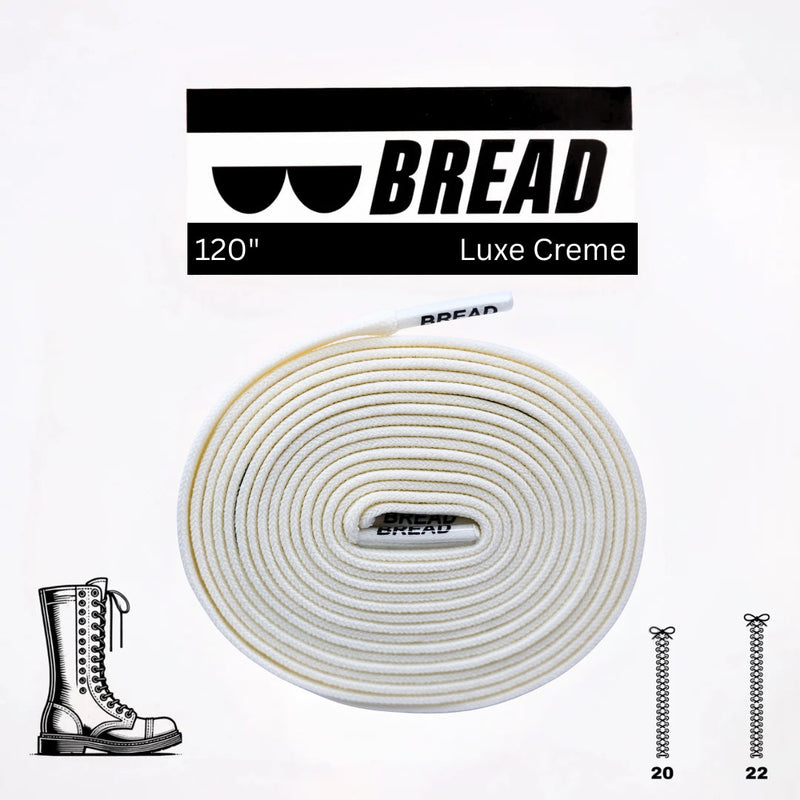 Bread Laces - Luxe Creme Elastic Shoelaces