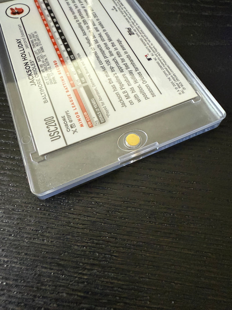 2024 Topps Chrome Update Jackson Holliday Rookie Card Image Variation