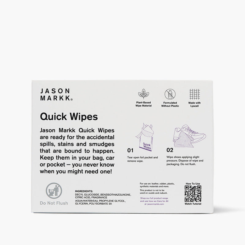 Jason Markk Quick Wipes 30 Pack