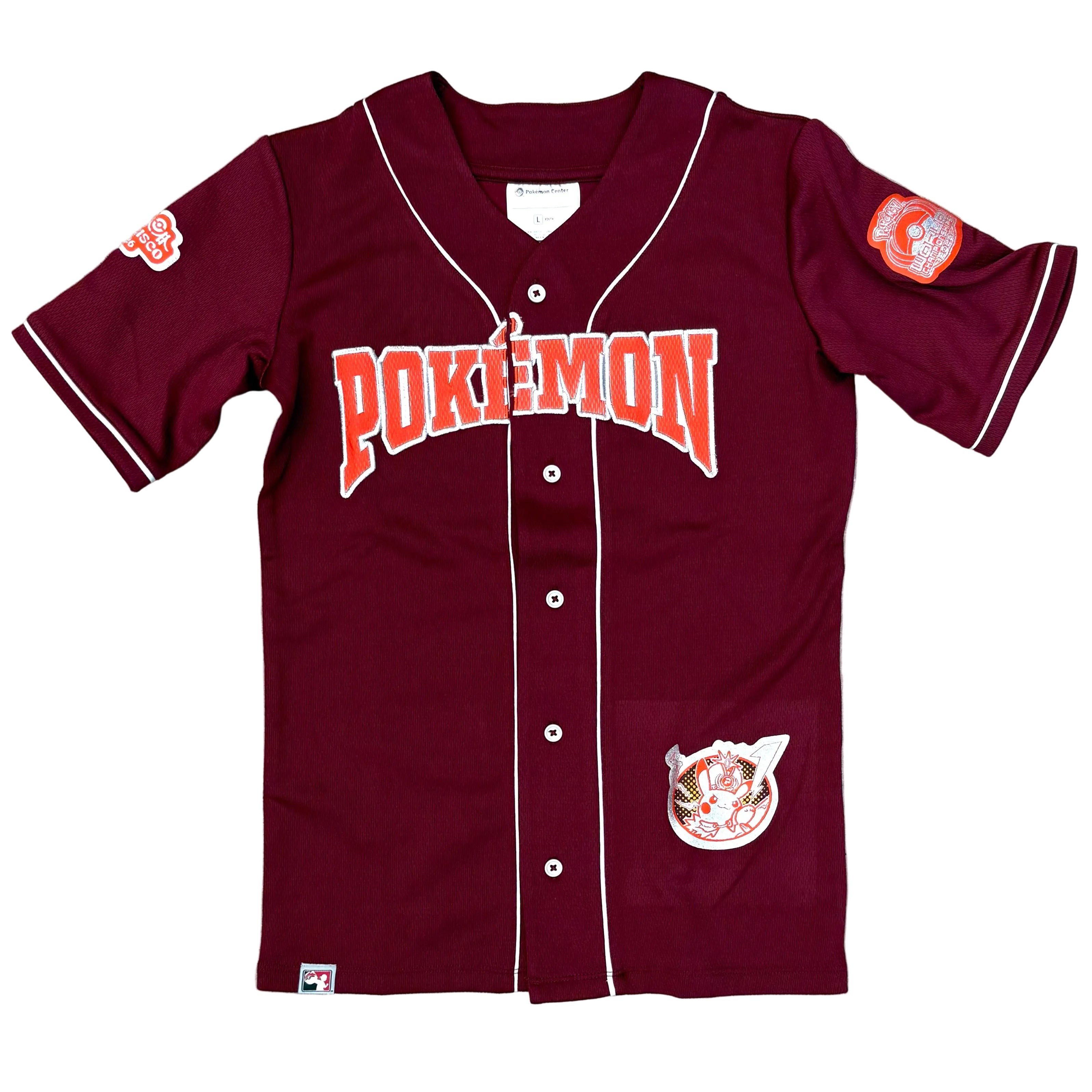 Pokemon World Championship 2026 XP Red Baseball Jersey