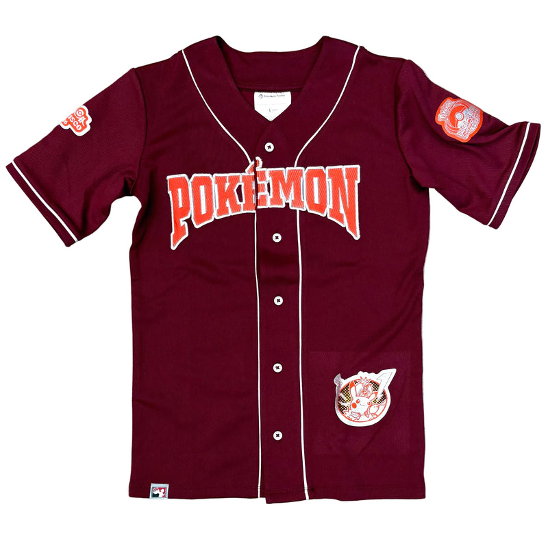 Pokemon World Championship 2026 XP Red Baseball Jersey Youth Large