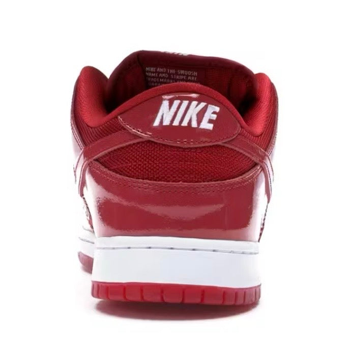 Nike SB Dunk Low Red Patent Leather