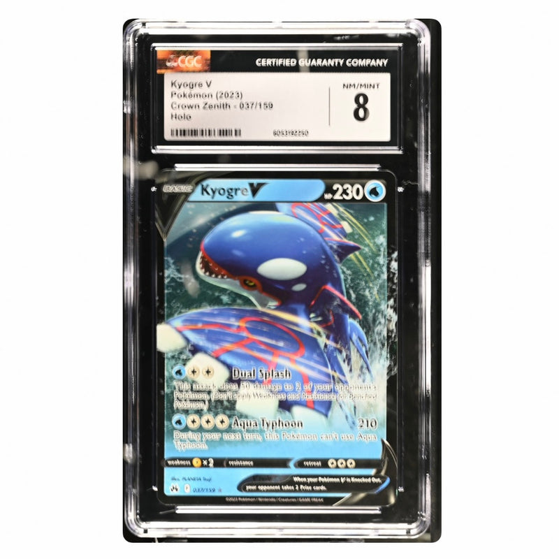Kyogre V Pokemon 2023 Crown Zenith