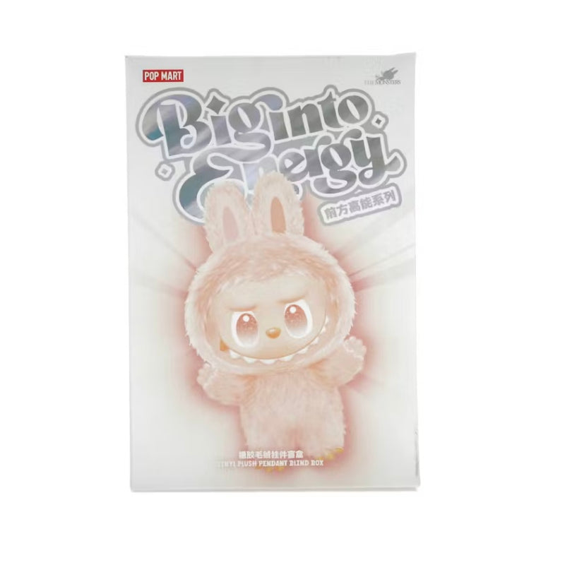 Pop Mart Labubu The Monsters Big into Energy Series Happiness Vinyl Plush Pendant