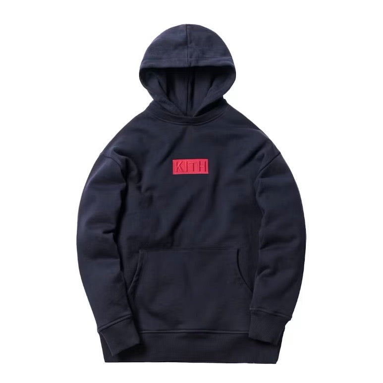 Kith Classic Williams Ⅱ hoodie ネイビー M Kith Classic Logo Williams II Hoodie Navy - Navy | Brand New