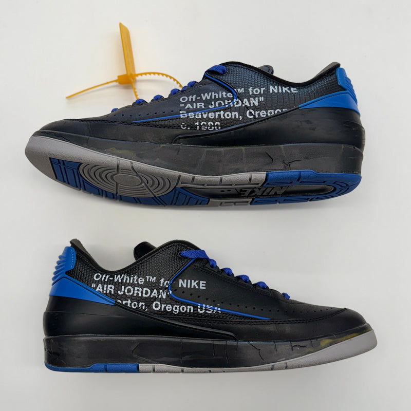 Air Jordan 2 Retro Low SP Off-White 'Black Blue'