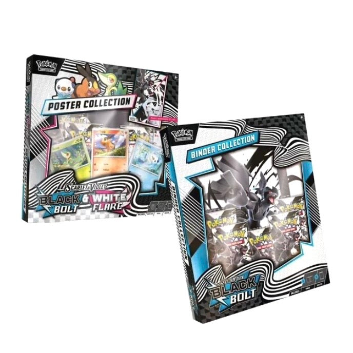 Black Bolt Binder & Unova Poster Collection (Sam's Club) - SV: Black Bolt (BLK)