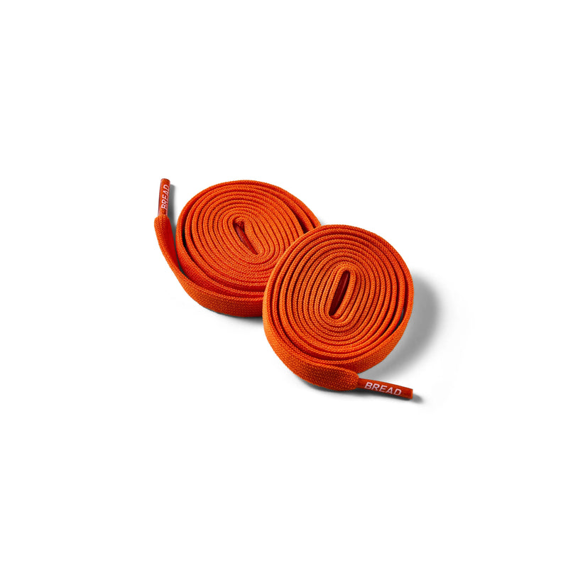 Bread Laces - Coral Orange Elastic Shoelaces
