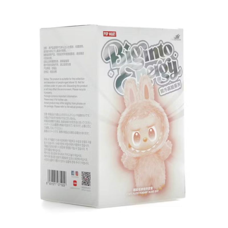 Pop Mart Labubu The Monsters Big into Energy Series Vinyl Plush Pendant Single Blind Box