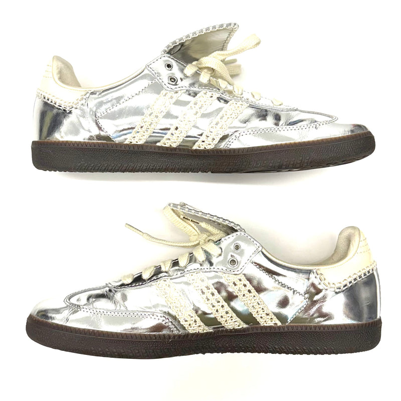 adidas Samba Wales Bonner Silver - Pre-Owned Designer Sneakers United Kicks adidas Samba Wales Bonner Silver - Pre-Owned Designer Sneakers United Kicks
