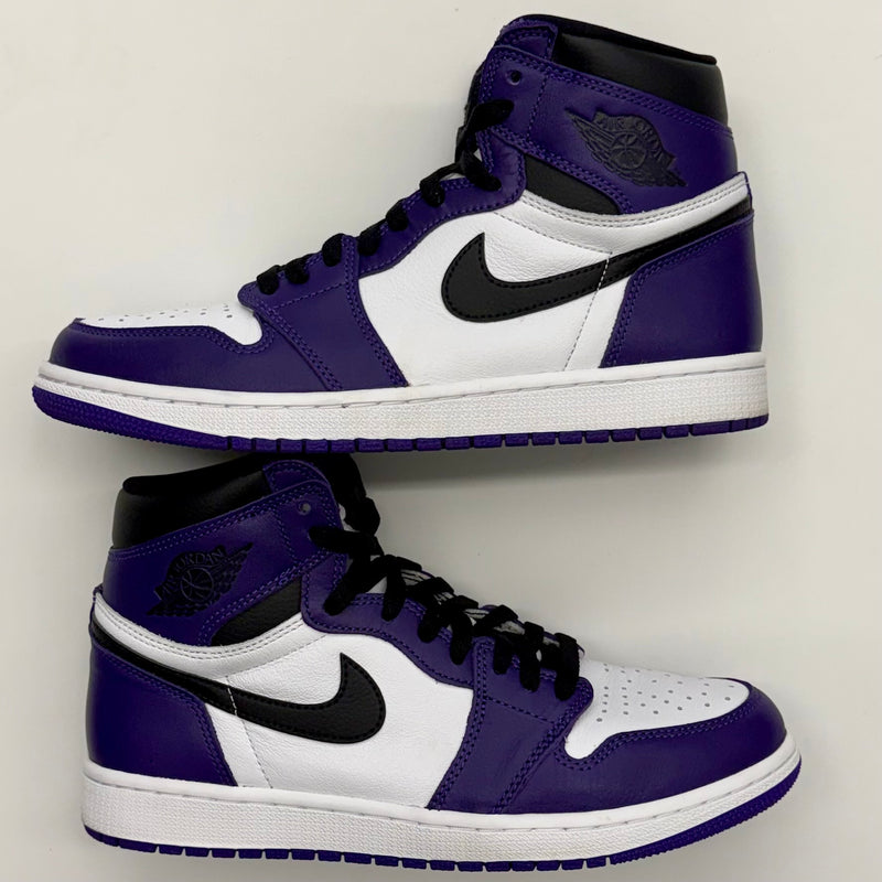 Jordan 1 Retro High Court Purple White