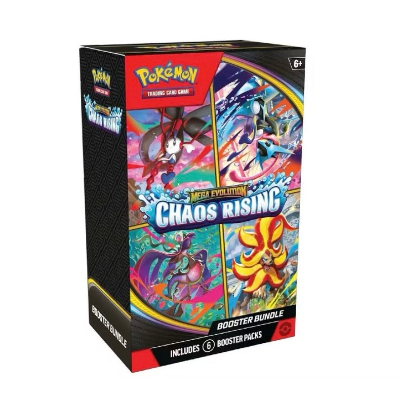 2026 Pokémon Mega Evolution Chaos Rising Booster Bundle