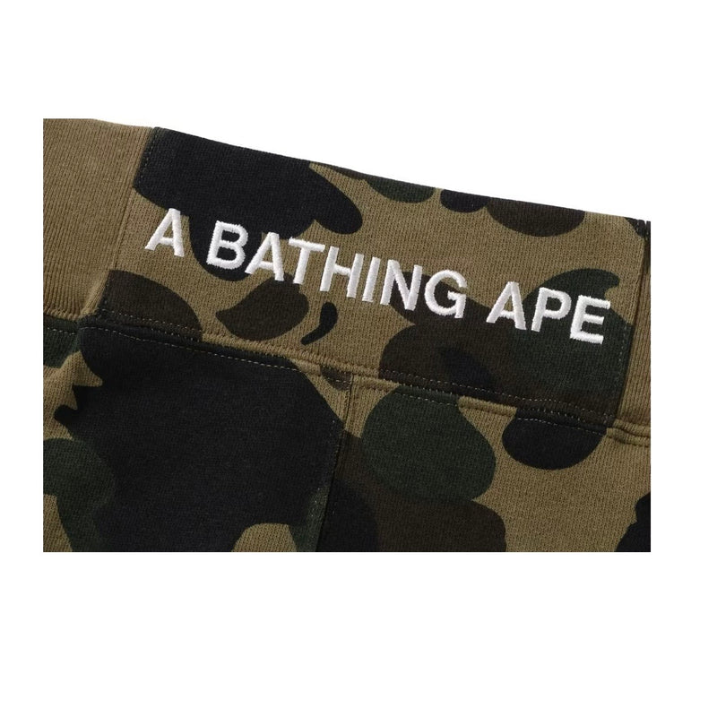 BAPE 1st Camo Sweat Shorts (SS22) Green