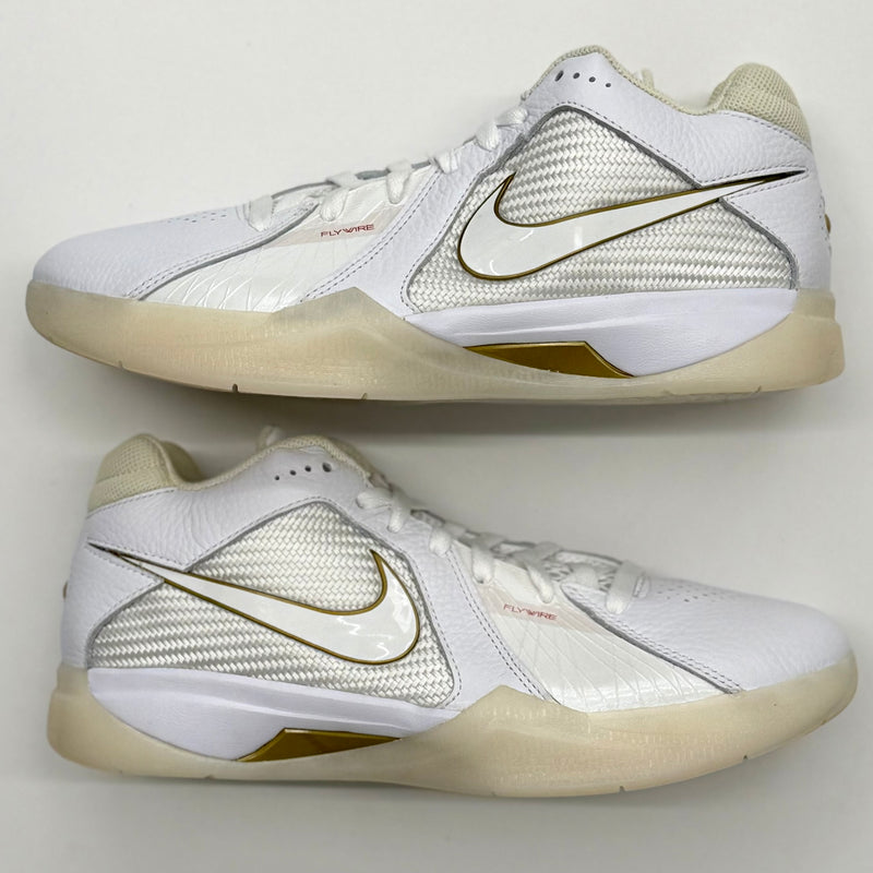 Nike KD 3 Retro White Metallic Gold