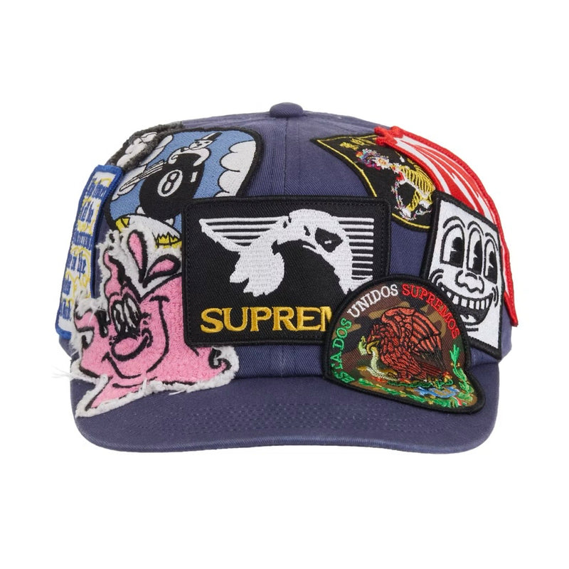 Supreme Patches 6-Panel Navy