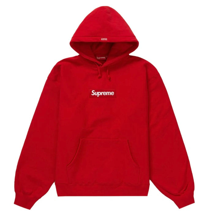 Supreme Box Logo Hooded Sweatshirt FW23 'Red'