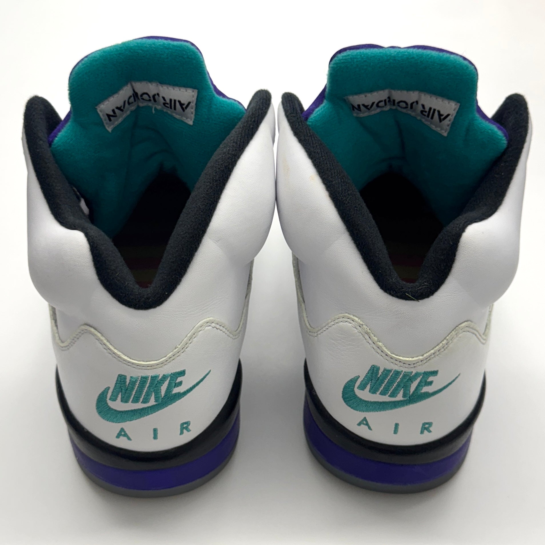 Jordan 5 Retro Grape Fresh Prince - White/New Emerald | United Kicks