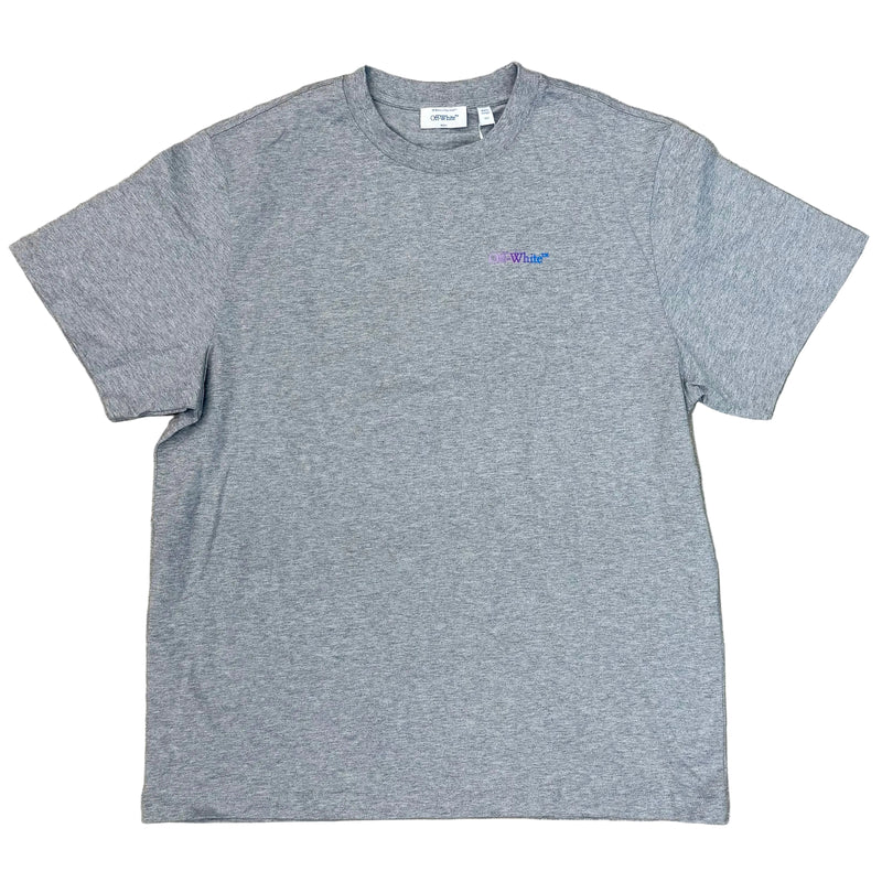 OFF-WHITE Multi Arrow Grey Purple Blue Tee
