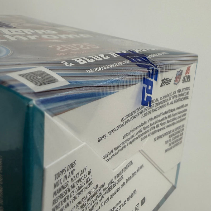 2025 Topps Chrome Football Value Box