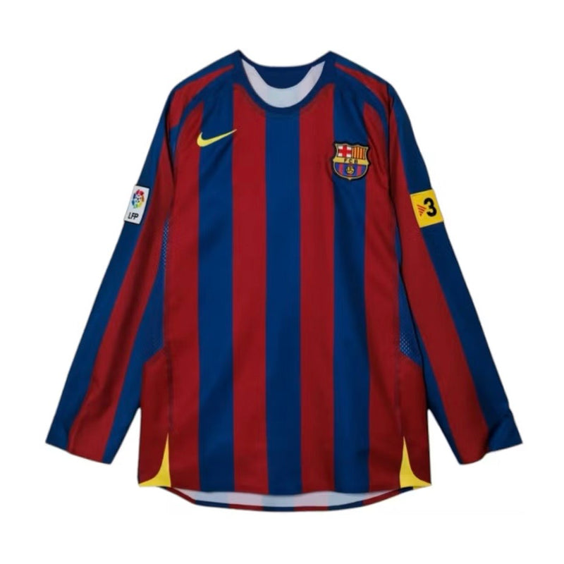 Nike FC Barcelona 2005 Reissue Replica L/S Jersey Gym Blue/Desert Maroon/Tour Yellow