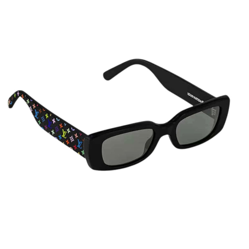 Louis Vuitton x Takashi Murakami Multigram Cat Eye Sunglasses Black