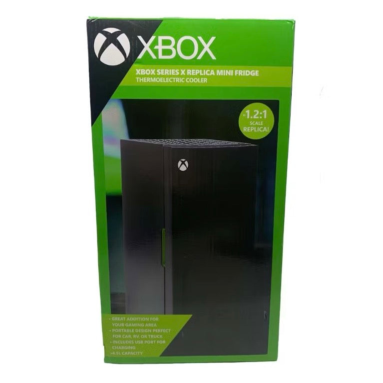Microsoft Xbox Series X Mini Fridge (US Plug) 1.2:1 Scale, 8 Can Capacity Version