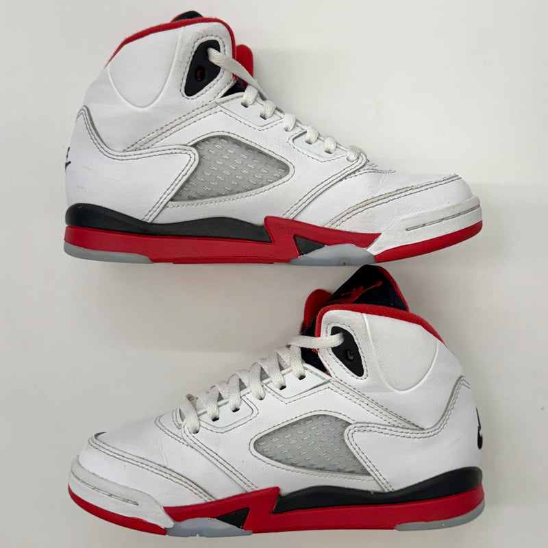 Jordan 5 Retro Fire Red Black Tongue (2025) (PS)