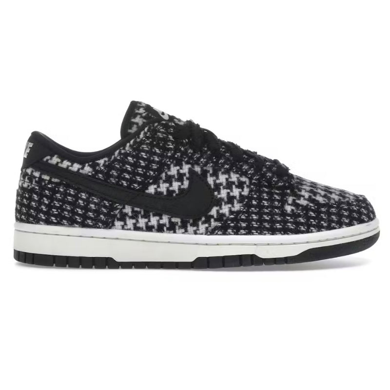 Nike Dunk Low Harris Tweed White Black Multi (Women's)