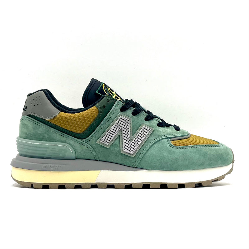 New Balance 574 Legacy Stone Island Light Green