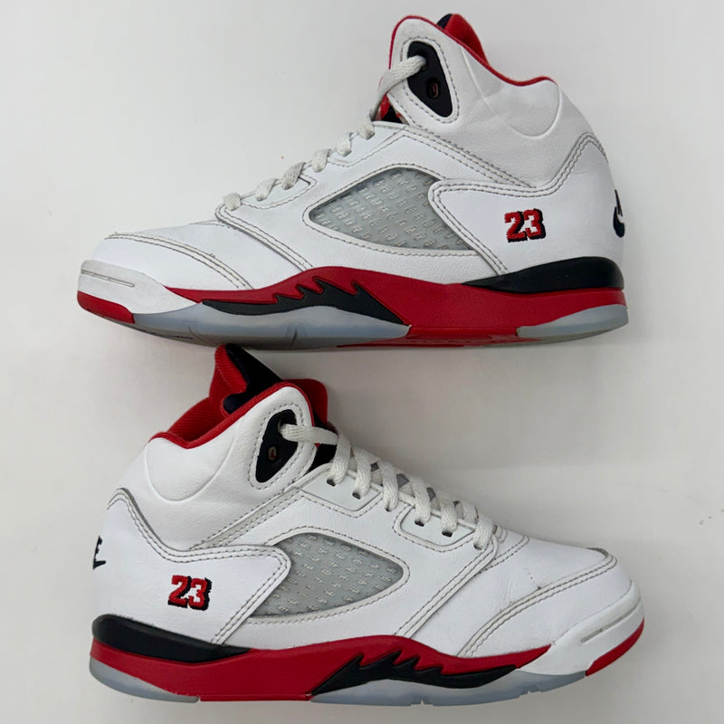 Jordan 5 Retro Fire Red Black Tongue (2025) (PS)