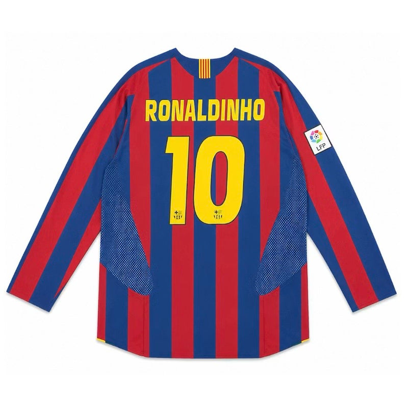 Nike FC Barcelona Re-Issue 2005/06 Ronaldinho #10 Home Jersey Multicolor