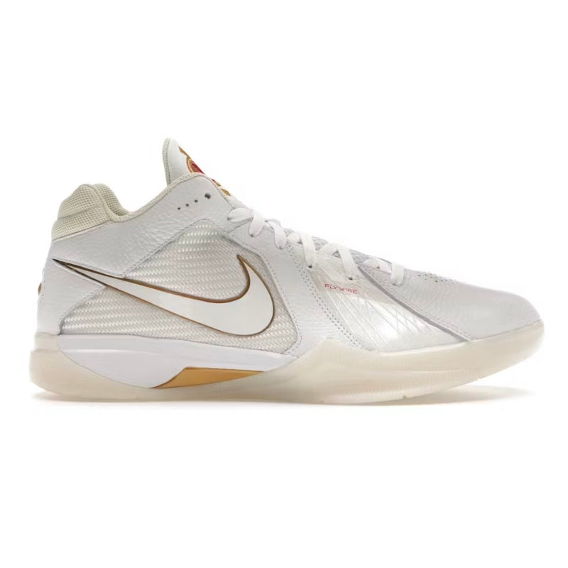 Nike KD 3 Retro White Metallic Gold