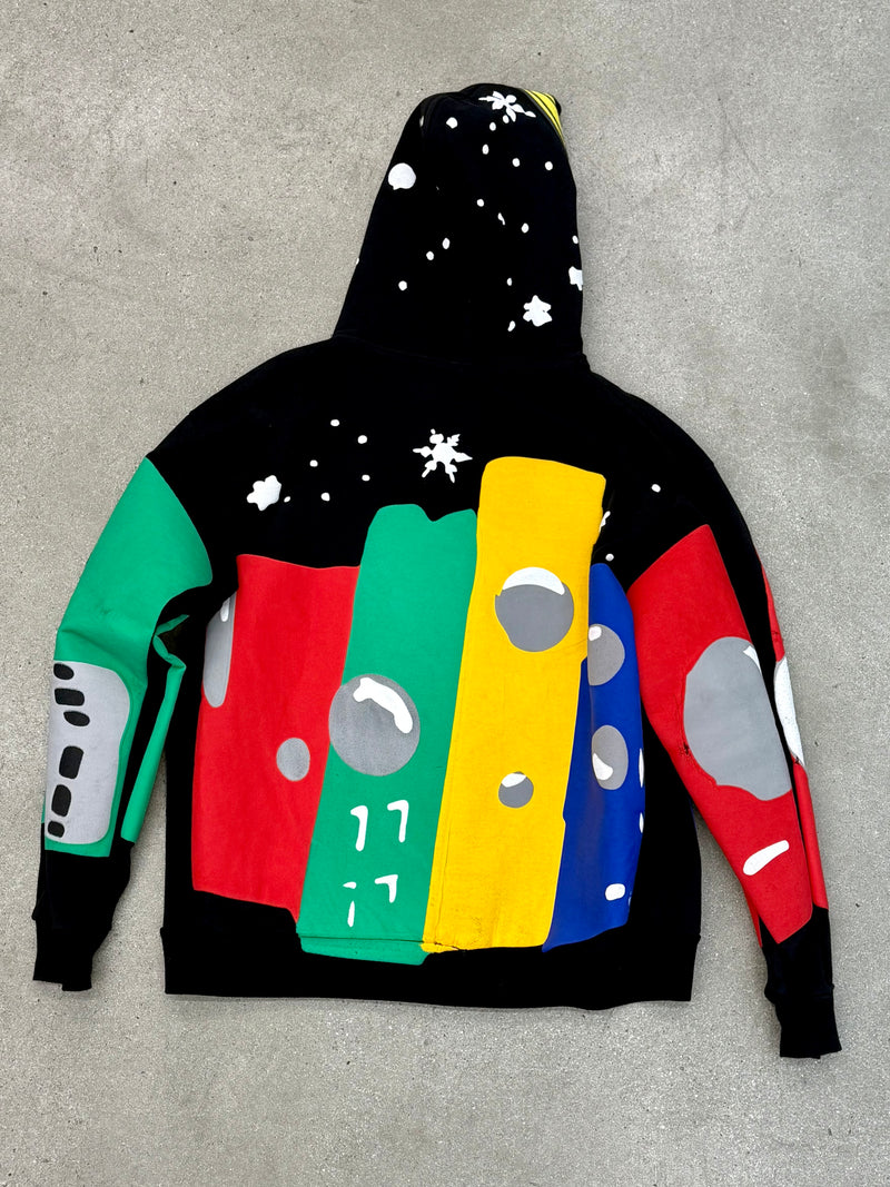 Kerwin Frost x McDonald's CPFM Uptown Moe Zip Hoodie Black