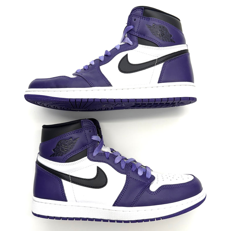 Jordan 1 Retro High Court Purple White