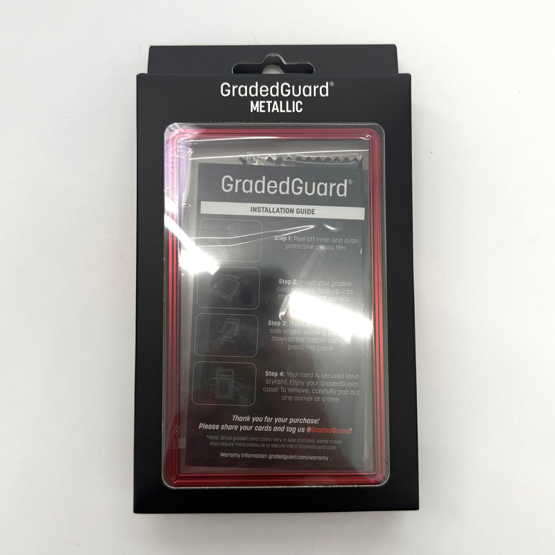 Graded Guard Metallic Crimson (PSA) 2 Pack