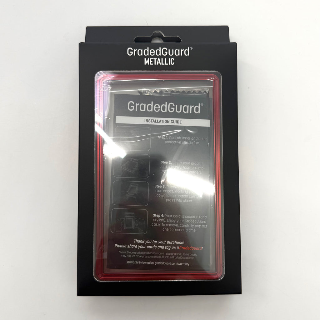 Graded Guard Metallic Crimson (PSA) 2 Pack — United Kicks