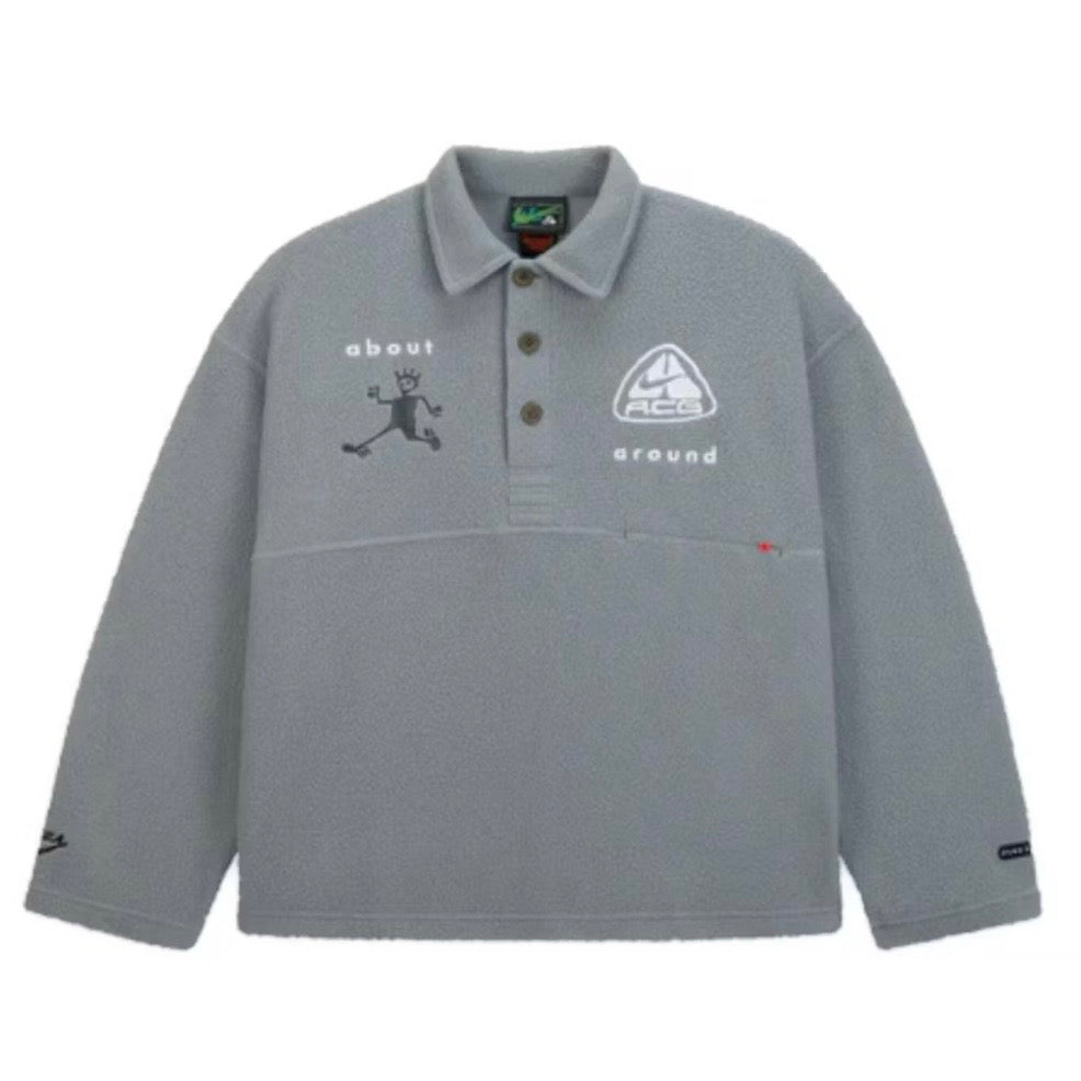 グ*グ様 Nike × cpfm ポロシャツ M Nike ACG x CPFM L/S Polo Grey — United Kicks